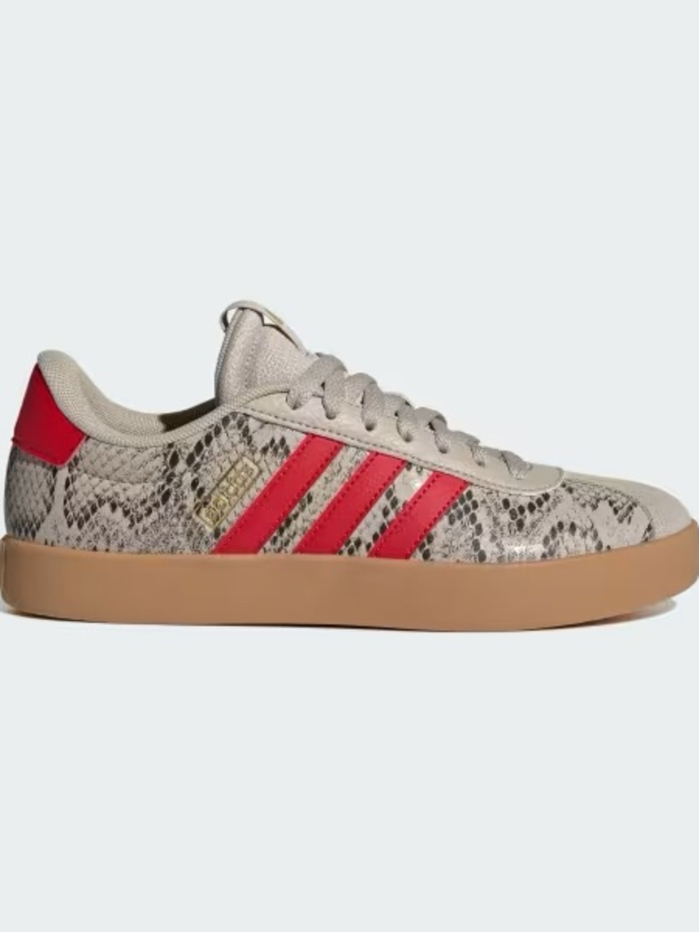 Adidas Womens VL Court 3.0 Sneaker / Suede and Leather Upper / 7 / Streetwear